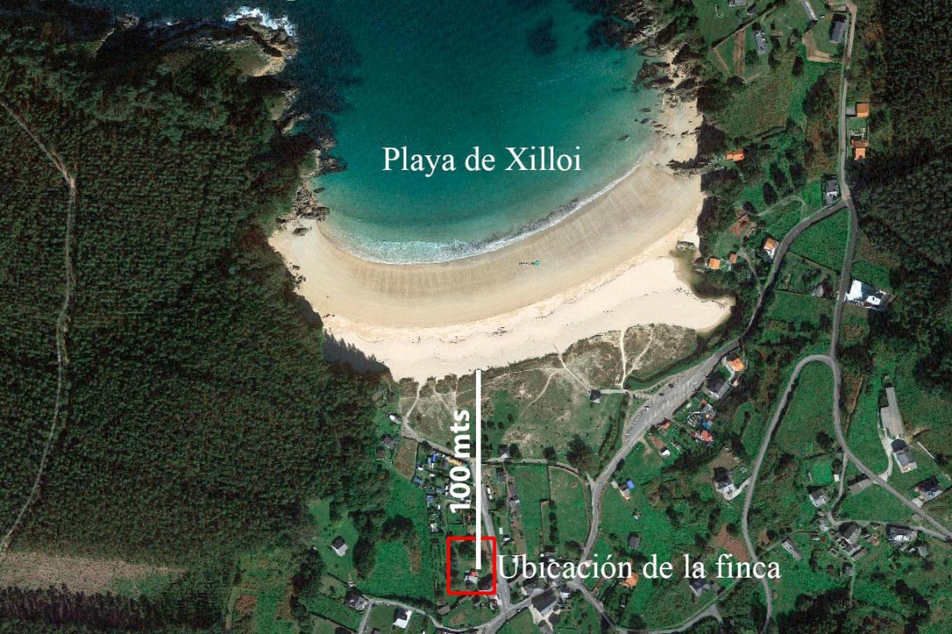Villa Xilloi Playa O Vicedo Exterior foto